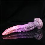 Purple Silicone Tentacle Dildo 10 Inches - Image 4