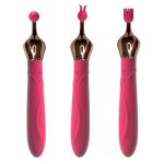Three Heads Replacable Vibration Clit Massager Stick - Image 8