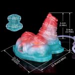 Luminous Squirting Dragon Dildo Sex Grinder - B - Image 2