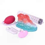 Luminous Squirting Dragon Dildo Sex Grinder - C
