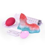 Luminous Squirting Dragon Dildo Sex Grinder - E