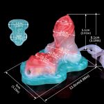 Luminous Squirting Dragon Dildo Sex Grinder - E - Image 2