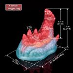 Luminous Dragon Dildo Sex Grinder - K