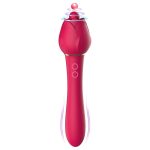 Handheld 2-in-1 Powerful Tongue-licking Vibrator - Image 6