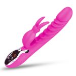 LCD Heating Silicone Rabbit Vibe - Image 4