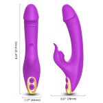 Amant Silicone Vibrator with Sucking Function - Image 3