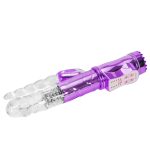 Rattlesnake Anal Beads Jelly Vibrator - Image 5