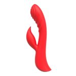 Flexible Ribbed Silicone Rabbit Vibrator - Image 11