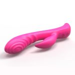 Flexible Ribbed Silicone Rabbit Vibrator - Image 12