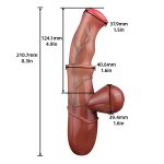 Testicle Realistic Dildo Rabbit Vibrator - 01 - Image 10