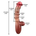 Testicle Realistic Dildo Rabbit Vibrator - 03 - Image 9