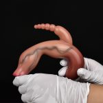 Testicle Realistic Dildo Rabbit Vibrator - 04 - Image 5