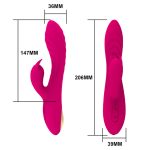 Amy Silicone Waterproof Rabbit Vibrator - Image 4