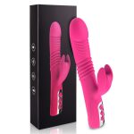Thrusting Silicone Rabbit Vibrator - Image 4