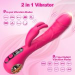 G-Spot Rabbit Vibrator with LCD Display - Image 3