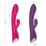 Bunny & Clyde Dual Stimulator Duo-pulse Vibrator - Image 9