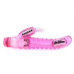 Dual Stimulator Curve Seduction Jelly Vibrator - Image 7