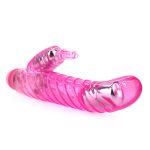 Dual Stimulator Curve Seduction Jelly Vibrator - Image 2