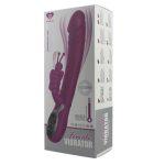Heating Silicone Rabbit  Vibrator With Penis Head - Image 5