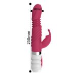 Stretch  Rotation Heating Rabbit Vibrator