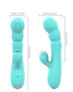 Frozen Silicone Rabbit Vibrator - Image 3