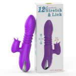 Licking & Thrusting Rabbit Vibrator - Image 7