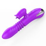 Licking & Thrusting Rabbit Vibrator - Image 5