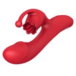 Rose Clit Stimulation Rabbit Vibrator - Image 3