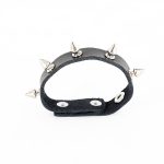 Premium Spiked Leather Cock Ring - Image 4