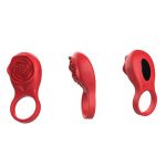 Vibrating Rose Cock Ring - Image 5