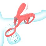 Lock Love Vibration Cock Ring - Image 6