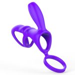 Lock Love Vibration Cock Ring - Image 4