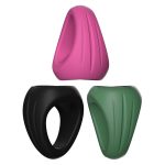 Silicone 3 in 1 Penis Ring - Image 6