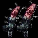 Creature Cock Penis Sleeves in Claret