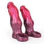Creature Cock Penis Sleeves in Rose - Image 11