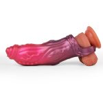 Creature Cock Penis Sleeves in Rose - Image 14