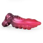 Monster Silicone Cock Sleeve in Rose - Image 8