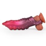 Monster Silicone Cock Sleeve in Rose - Image 13