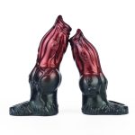 Soft Silicone Penis Sheath in Claret - Image 6