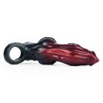 Soft Silicone Penis Sheath in Claret - Image 9