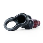 Soft Silicone Penis Sheath in Claret - Image 10