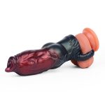 Soft Silicone Penis Sheath in Claret - Image 15