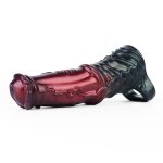 Alien Silicone Cock Sheath in Claret - Image 8