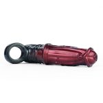 Alien Silicone Cock Sheath in Claret - Image 9