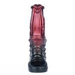 Alien Silicone Cock Sheath in Claret - Image 4