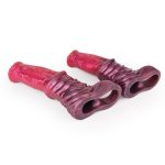 Alien Silicone Cock Sheath in Rose - Image 12