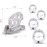 Kidding Zone Plastic Chastity Cage - Image 3