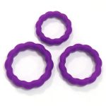 Delay Lock Ejaculation Cock Ring Set - Image 2