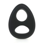 Soft Silicone Double Hole Cock Ring - Image 6
