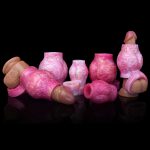 Silicone Cock & Ball Sleeve - Image 14